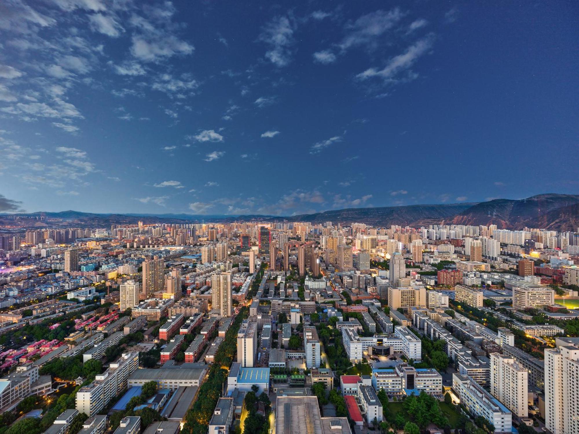 Hilton Lanzhou City Center Extérieur photo