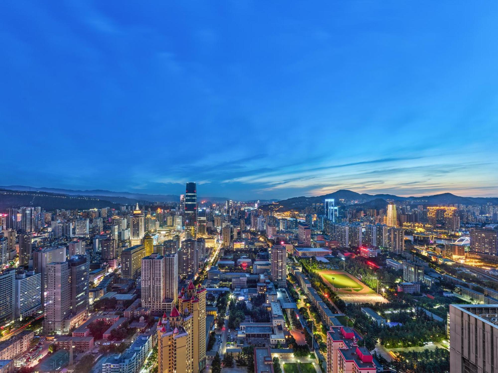 Hilton Lanzhou City Center Extérieur photo